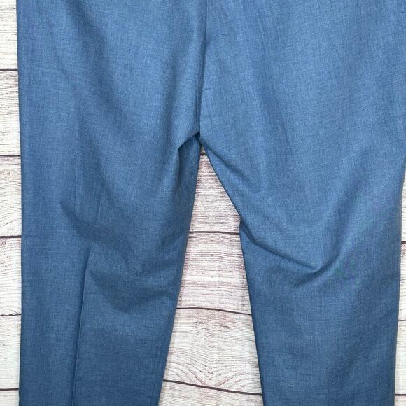 J by J. Crew Men's Tapered Blue 100% Cotton Lightweight Summer Pants Size 32x34 - Picture 10 of 10